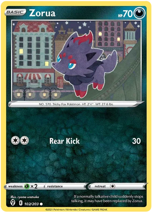 Zorua (102/203) - Evolving Skies