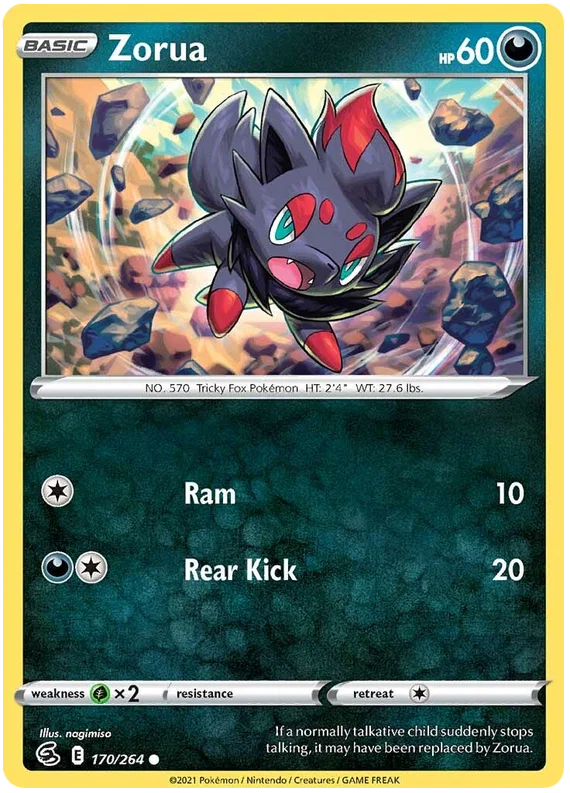 Zorua (170/264) - Fusion Strike