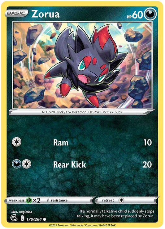 Zorua (170/264) - Fusion Strike