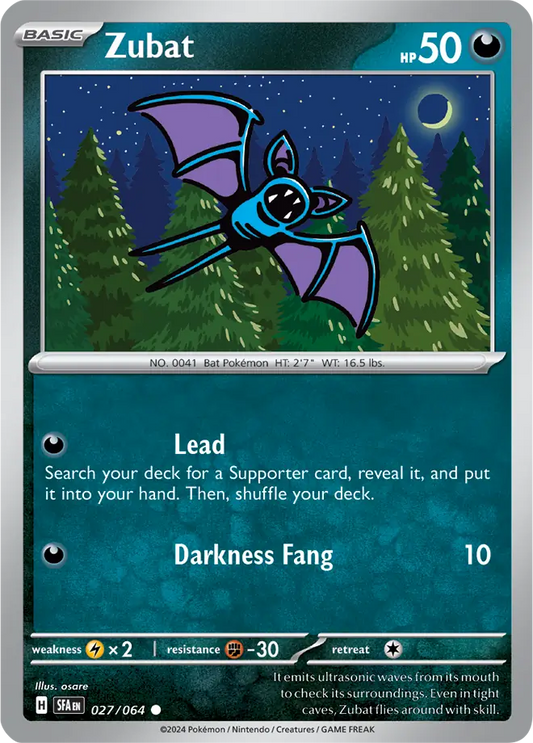 Zubat (027/064) - Shrouded Fable