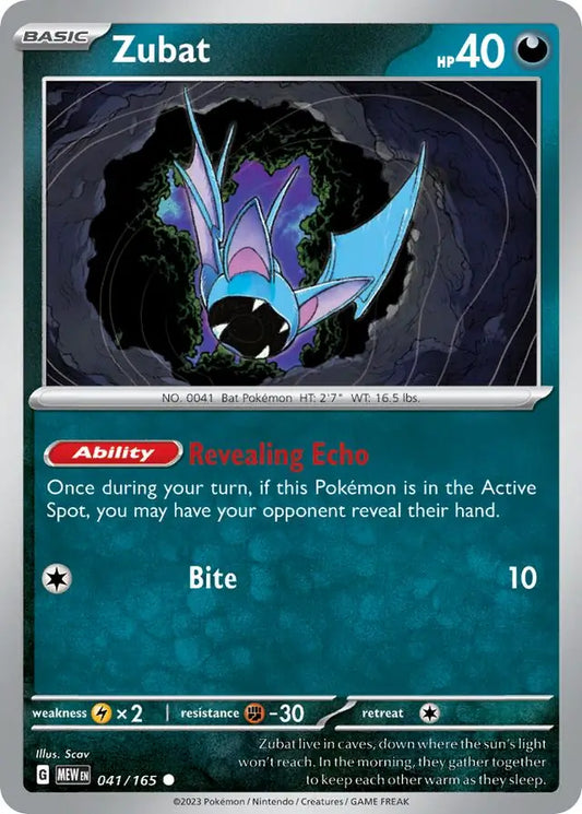 Zubat (041/165) - 151