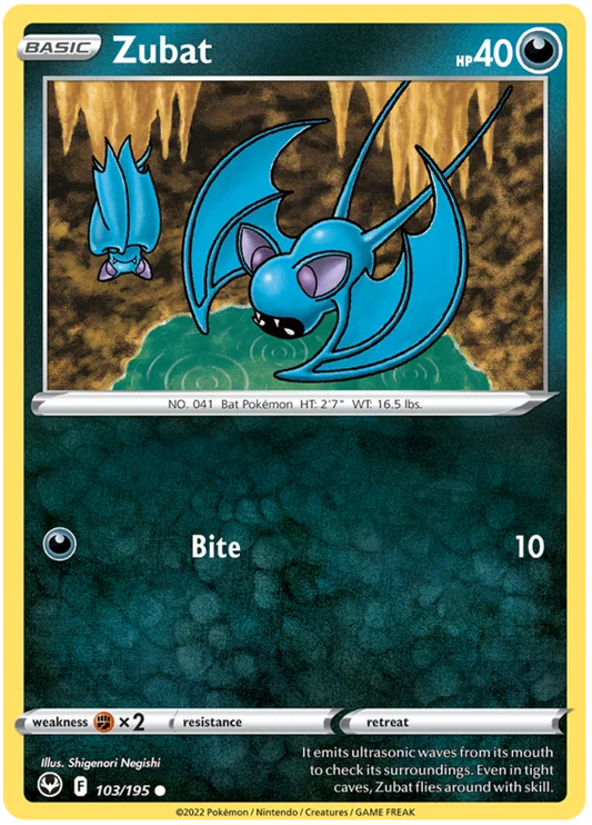 Zubat (103/195) - Silver Tempest