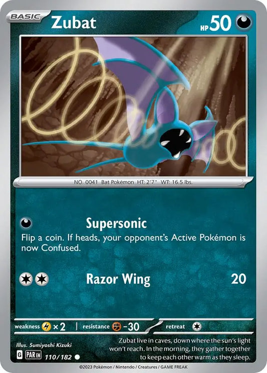 Zubat (110/182) - Paradox Rift