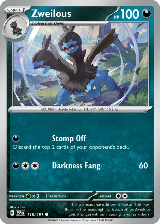 Zweilous (118/191) - Surging Sparks