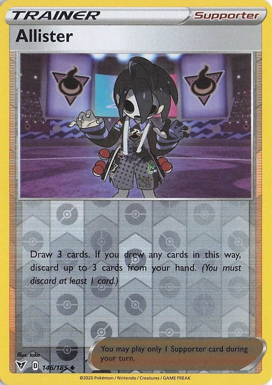 Allister Reverse Holo (146/185) - Vivid Voltage