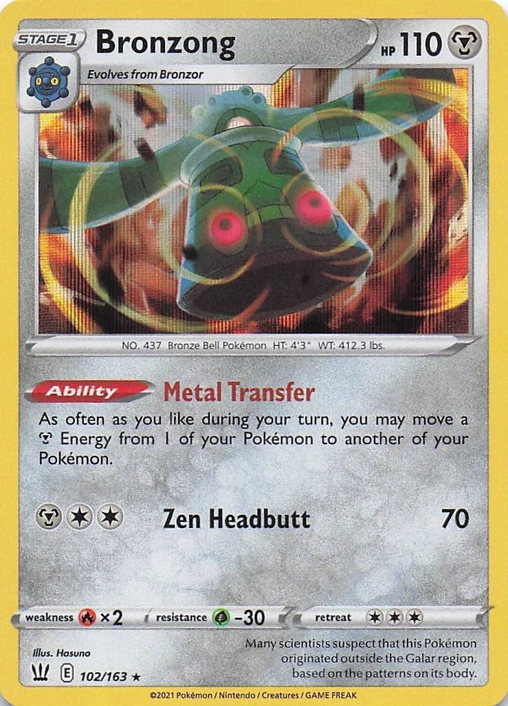 Bronzong Holo (102/163) - Battle Styles