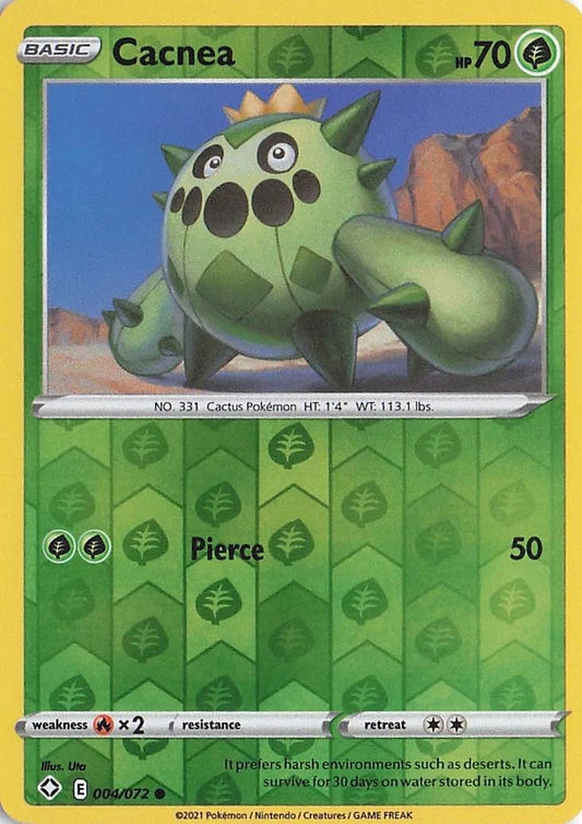 Cacnea Reverse Holo (004/072) - Shining Fates