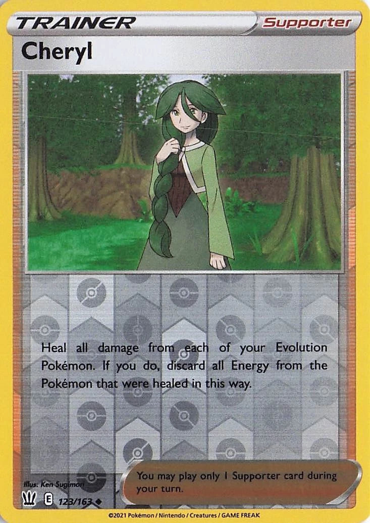 Cheryl Reverse Holo (123/163) - Battle Styles