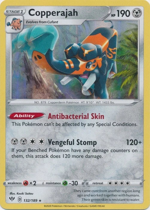 Copperajah [Holo] (132/189) - Darkness Ablaze