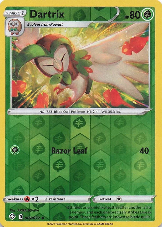 Dartrix Reverse Holo (007/072) - Shining Fates
