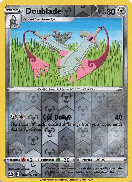Doublade Reverse Holo (106/163) - Battle Styles