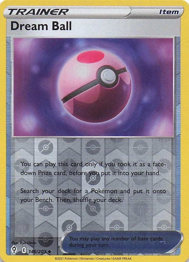 Dream Ball Reverse Holo (146/203) - Evolving Skies