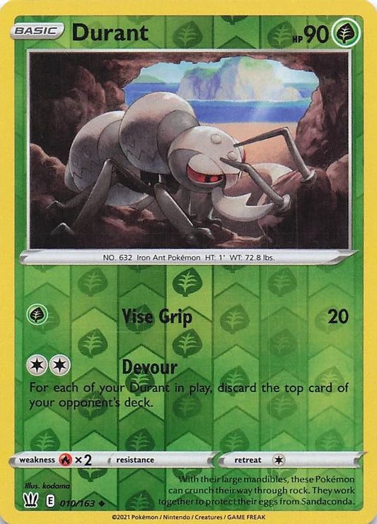 Durant Reverse Holo (010/163) - Battle Styles