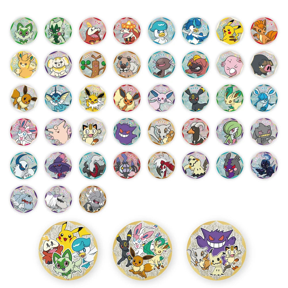 Pokémon Gem Pack Badge Set (Kinesisk)