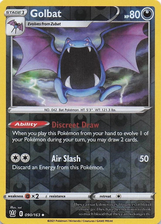 Golbat Reverse Holo (090/163) - Battle Styles