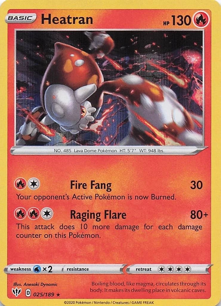 Heatran [Holo] (025/189) - Darkness Ablaze