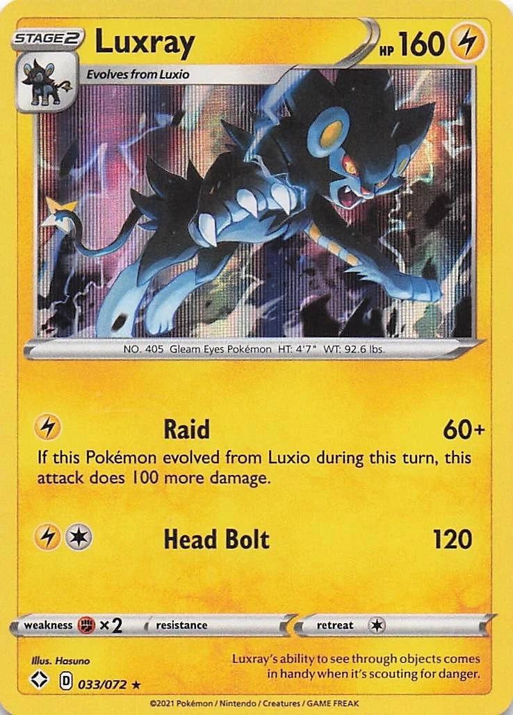Luxray Holo (033/072) - Shining Fates