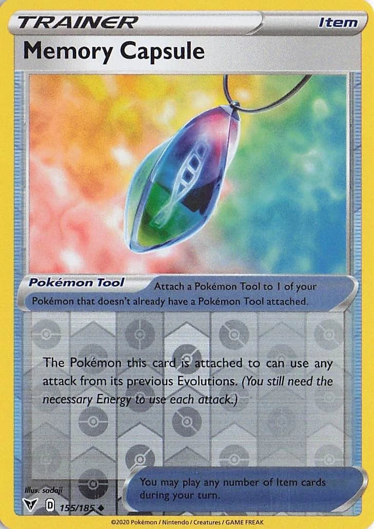 Memory Capsule Reverse Holo (155/185) - Vivid Voltage