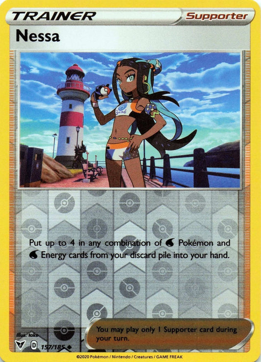 Nessa Reverse Holo (157/185) - Vivid Voltage