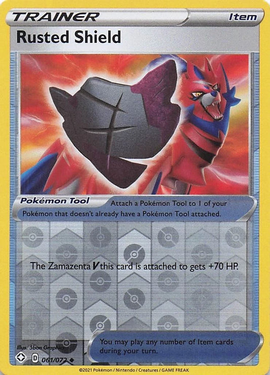 Rusted Shield Reverse Holo (061/072) - Shining Fates