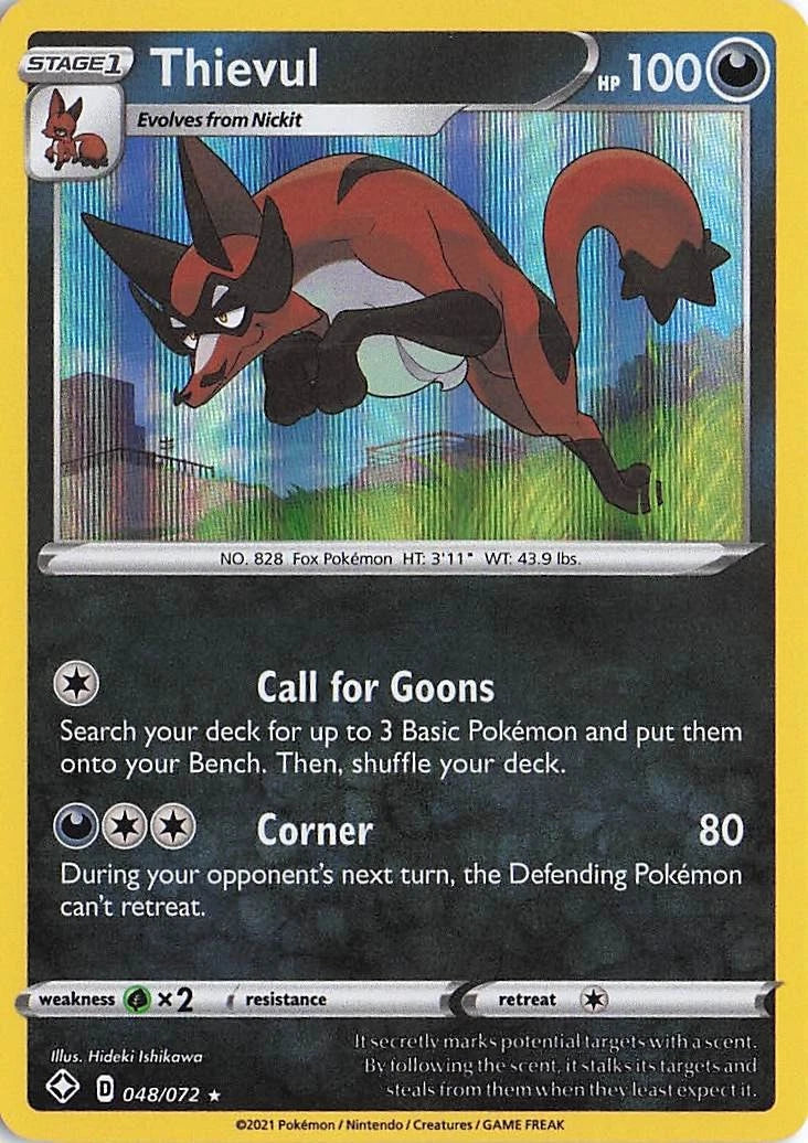 Thievul Holo (048/072) - Shining Fates