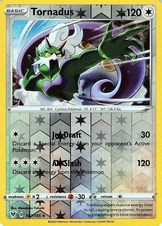 Tornadus Reverse Holo (142/185) - Vivid Voltage