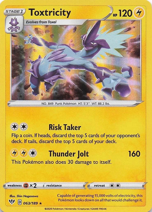 Toxtricity [Holo] (063/189) - Darkness Ablaze